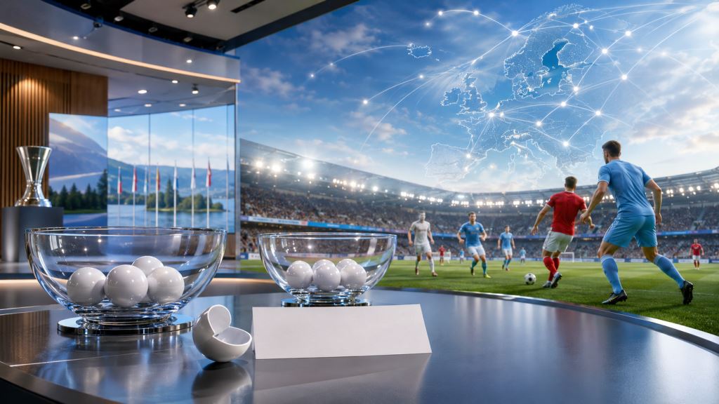 ilustración con IA: Sorteo de la UEFA Europa League 2026/27: cruces de la primera ronda clasificatoria, fechas y camino a la segunda ronda