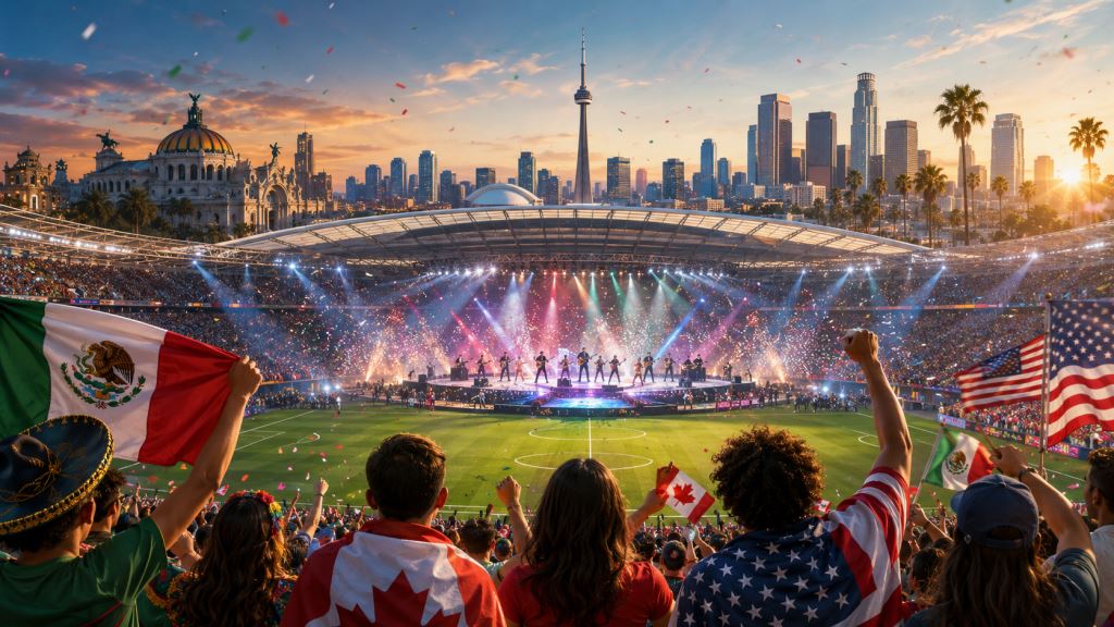 La FIFA annonce l’ouverture spectaculaire de la Coupe du monde 2026 à Mexico, Toronto et Los Angeles