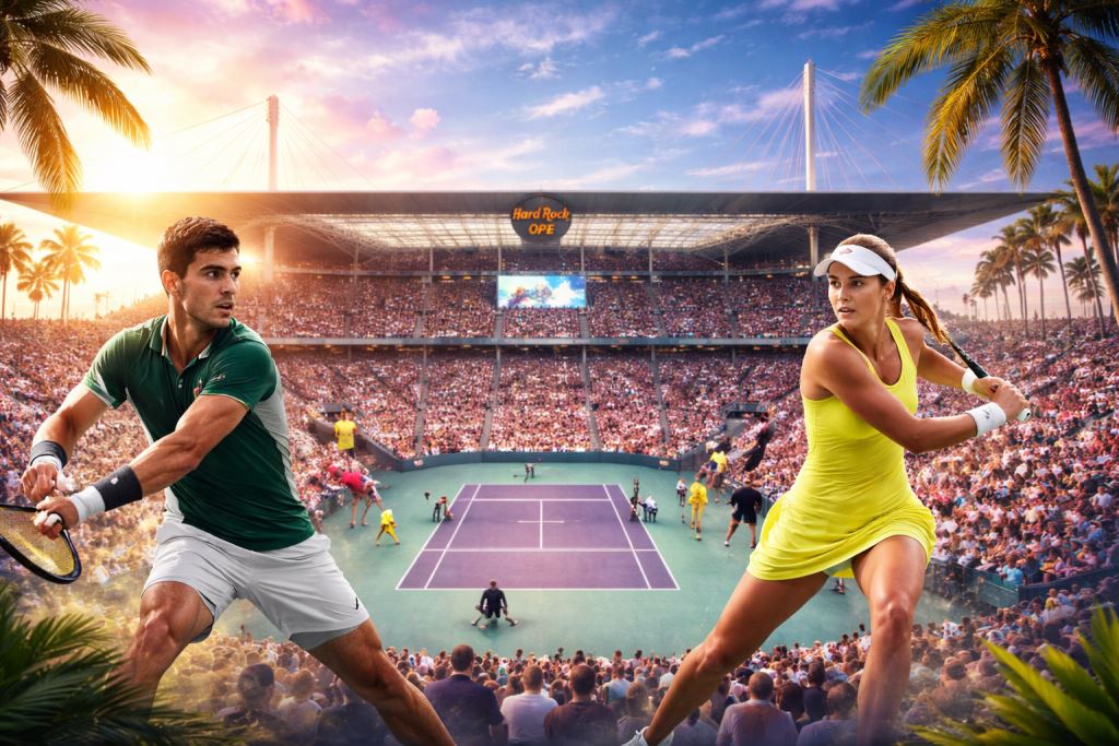 Miami Open 2026 otwiera nowy wielki przystanek tenisowy po Indian Wells z udziałem światowej czołówki i spojrzeniem na formę