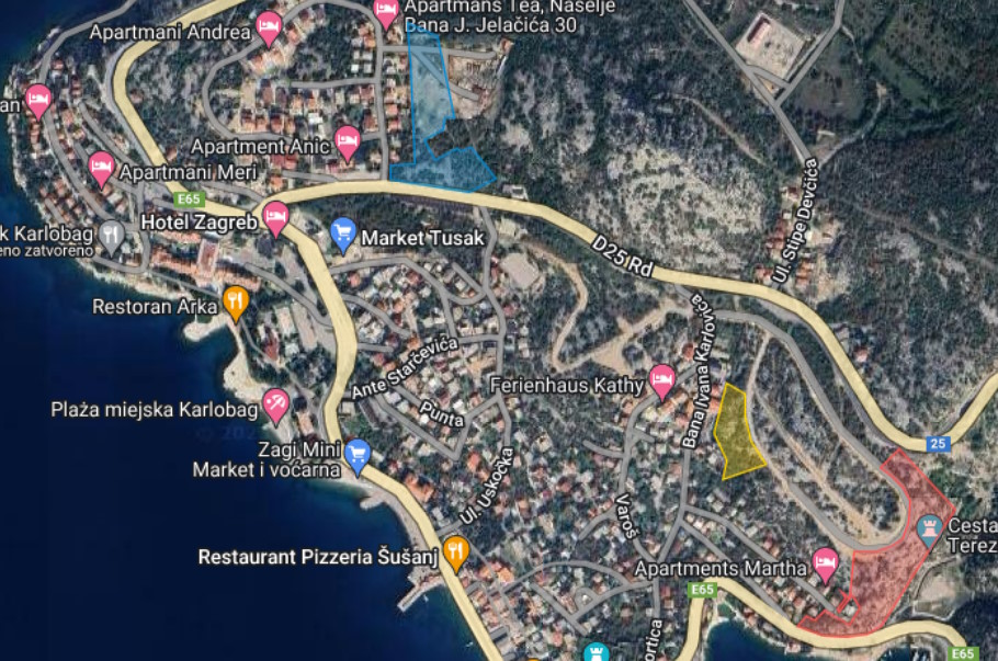 UZBUNA U KARLOBAGU! Objavljujemo karte atraktivnih lokacija zemljišta Božićne rasprodaje općine Karlobag!
