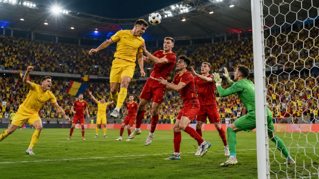 La Roumanie bat le Pays de Galles 2-1 à Bucarest, Adrian Rus décide un amical ouvert au stade Steaua