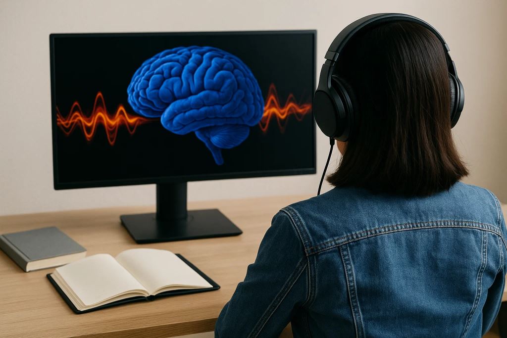 How the brain slices speech into words: the STG learns sound patterns and a rapid ‘reset’ eases language comprehension