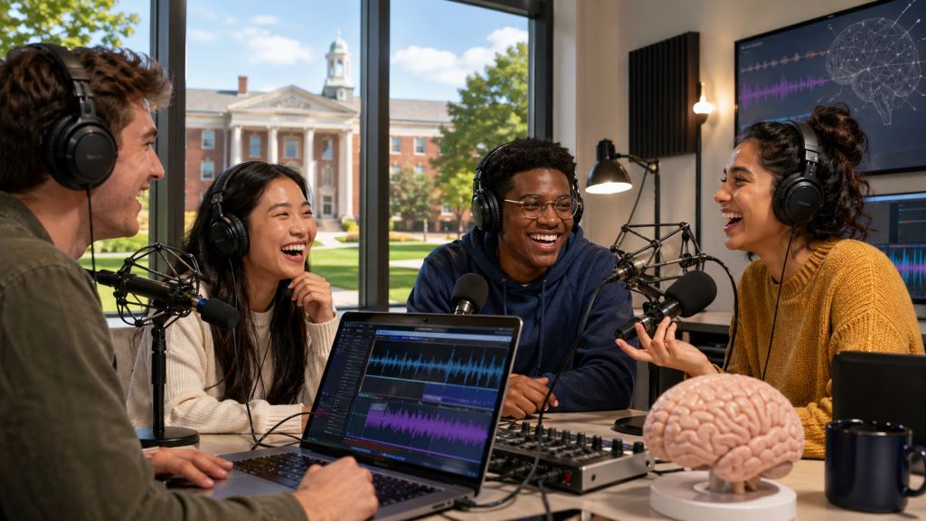 Studenti Sveučilišta Virginije istražili zašto se smijemo kroz podcast, psihologiju i zajedničku snagu zvuka