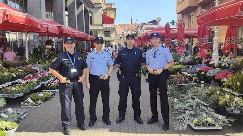 Početak zajedničkih policijskih ophodnji s kineskim policajcima u Zagrebu za sigurniju turističku sezonu 2024. godine