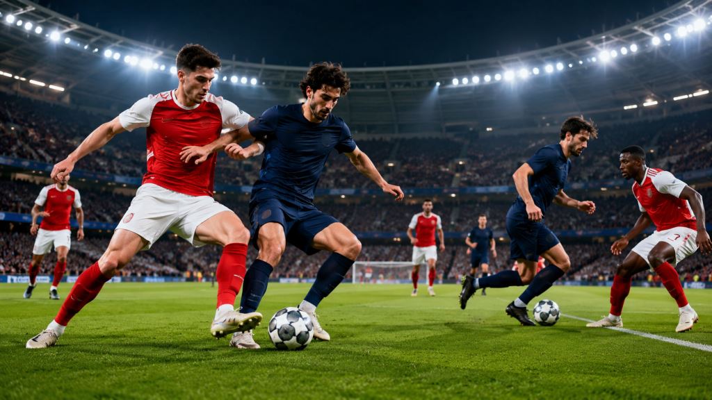 Arsenal and PSG in the Champions League final: Rice, Vitinha and Kvaratskhelia in key tactical duels