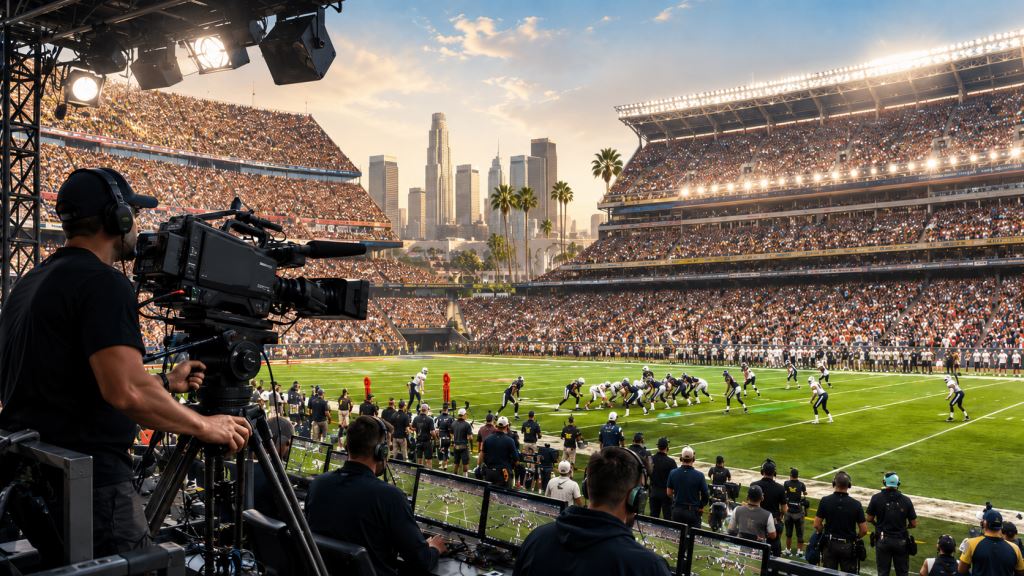 ESPN celuje w rekord oglądalności przy pierwszej transmisji finału Super Bowl NFL z Los Angeles