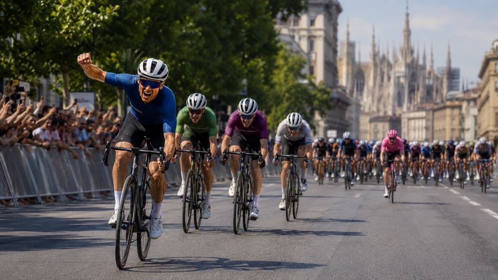 Fredrik Dversnes Lavik überrascht Sprinter in Mailand, Jonas Vingegaard bleibt Führender beim Giro d’Italia