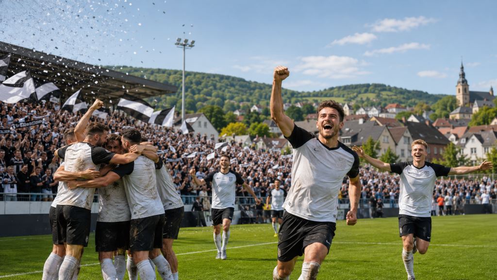 Elversberg seals historic Bundesliga promotion with 3-0 win over Preußen Münster in Saarland