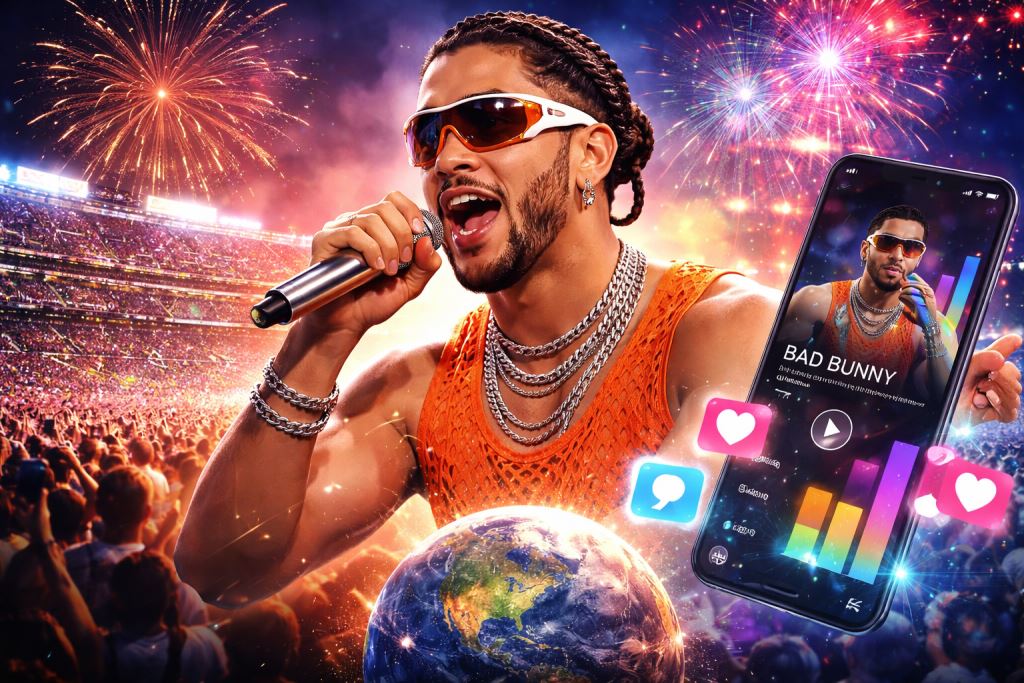 Bad Bunny nakon Super Bowla ruši digitalne rekorde i potvrđuje globalnu moć latino glazbe