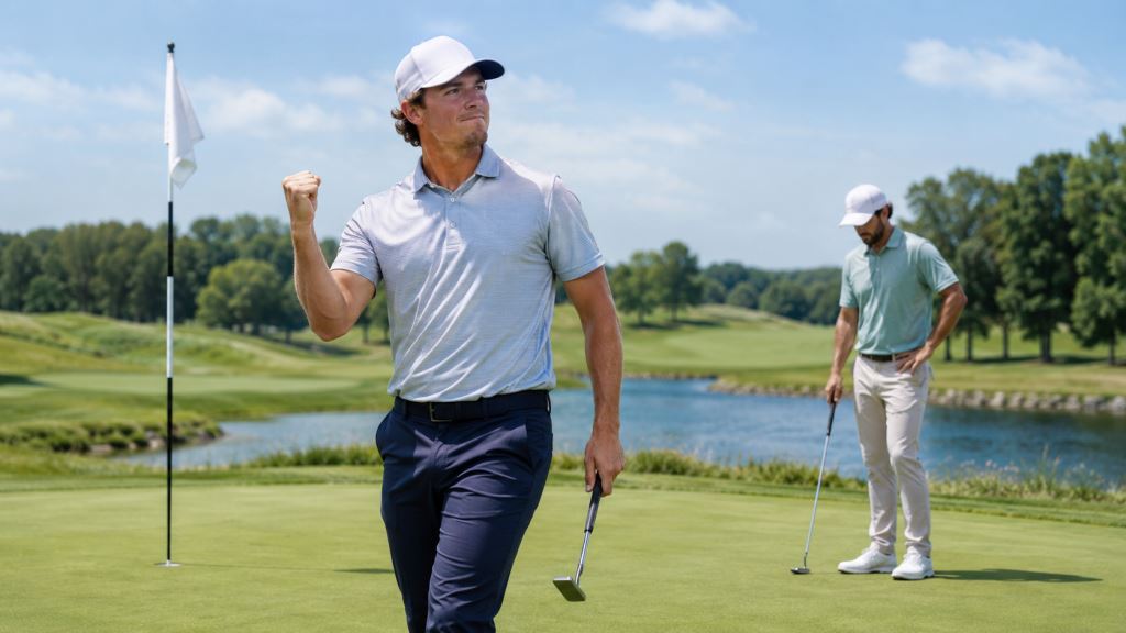 AI ilustracija: Gotterup briljirao rundom 62 i osvojio John Deere Classic ispred Home u dramatičnoj završnici PGA Toura