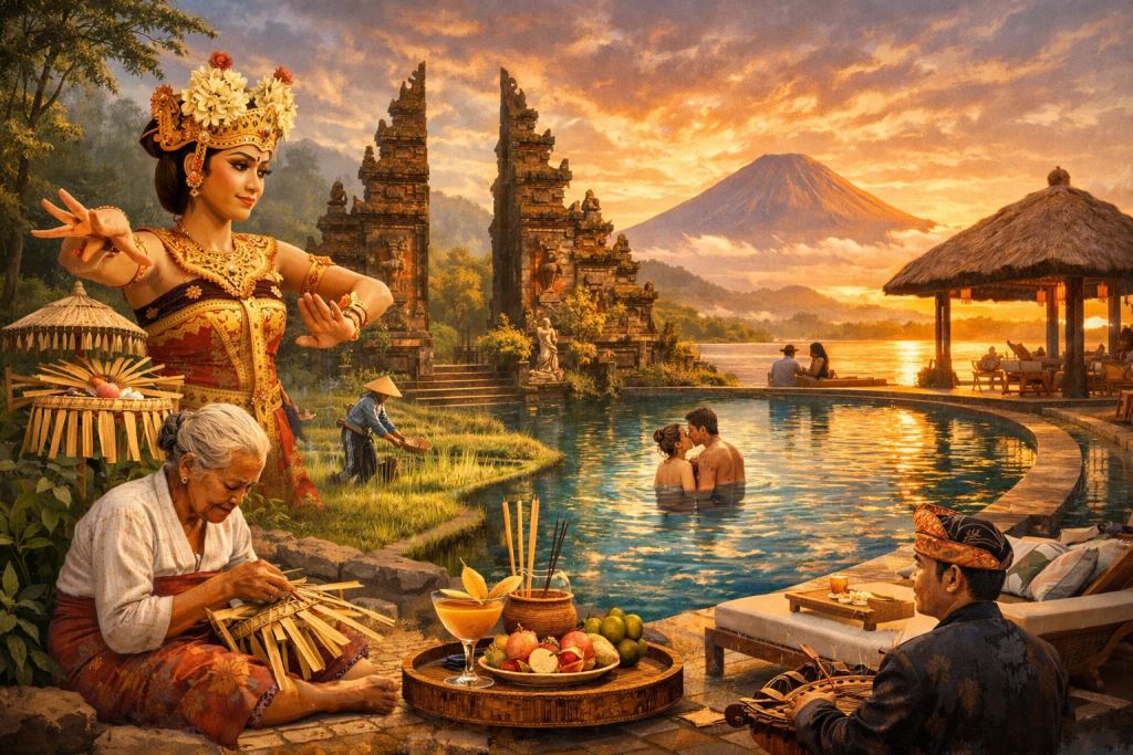 Luxury resorts in Bali and 'authentic' culture: sustainability, ownership, and benefits for local communities