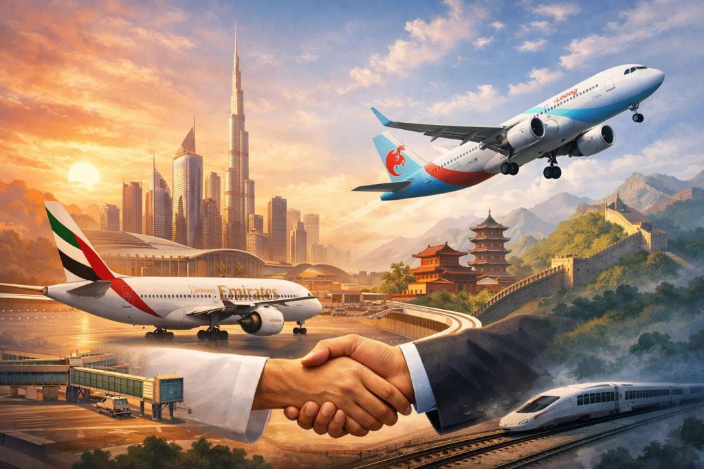 Emirates širi povezanost u Kini: interline s Loong Airom otvara 22 domaće destinacije preko Hangzhoua