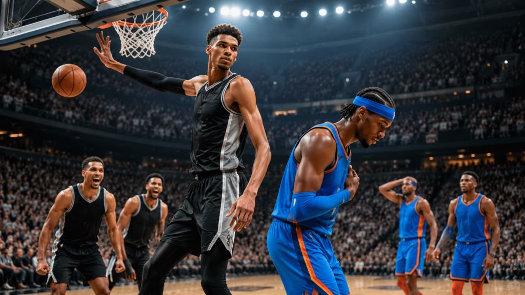 Spursi razbili Thunder 118:91 i izborili majstoricu finala Zapada uz dominaciju Wembanyame