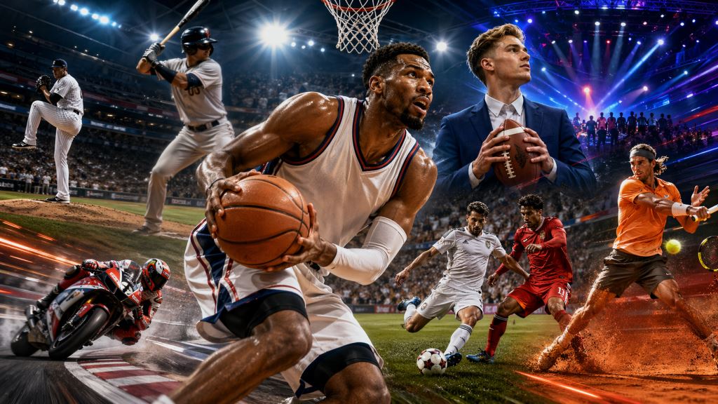 Hier, aujourd’hui et demain dans le sport : playoffs NBA, draft NFL, MLB, Premier League et Madrid Open