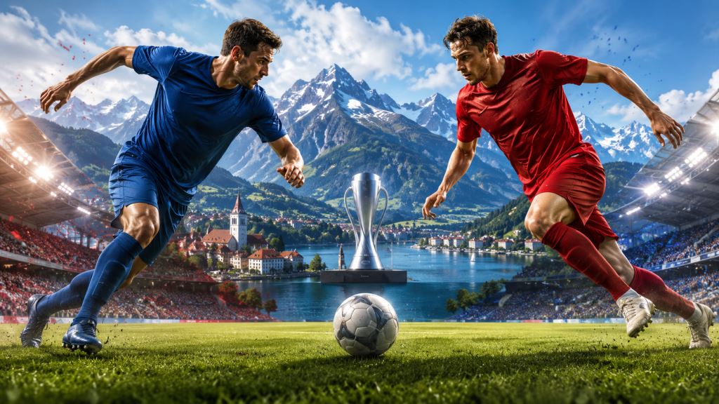 illustration IA: Dinamo contre Thun en Ligue des champions : le champion suisse, premier grand piège de l’été