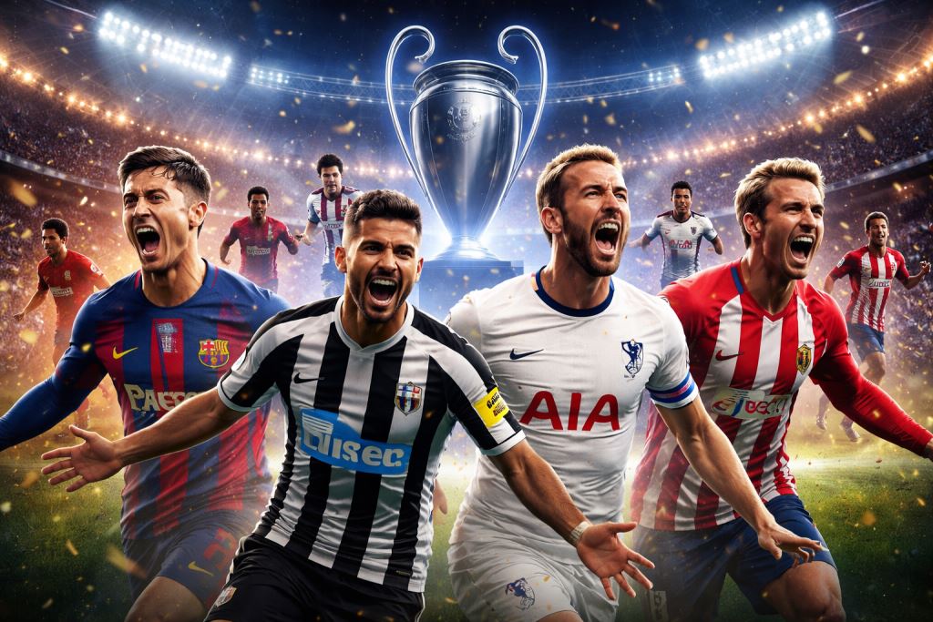Liga Mistrzów przynosi tydzień rozstrzygnięć: Barcelona i Newcastle w niepewnym rewanżu, Tottenham goni Atletico