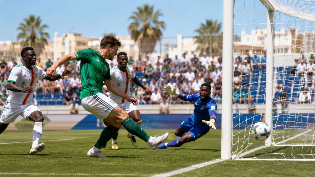 Northern Ireland beat Guinea 1-0 in La Línea as Tom Atcheson’s early goal decides international friendly