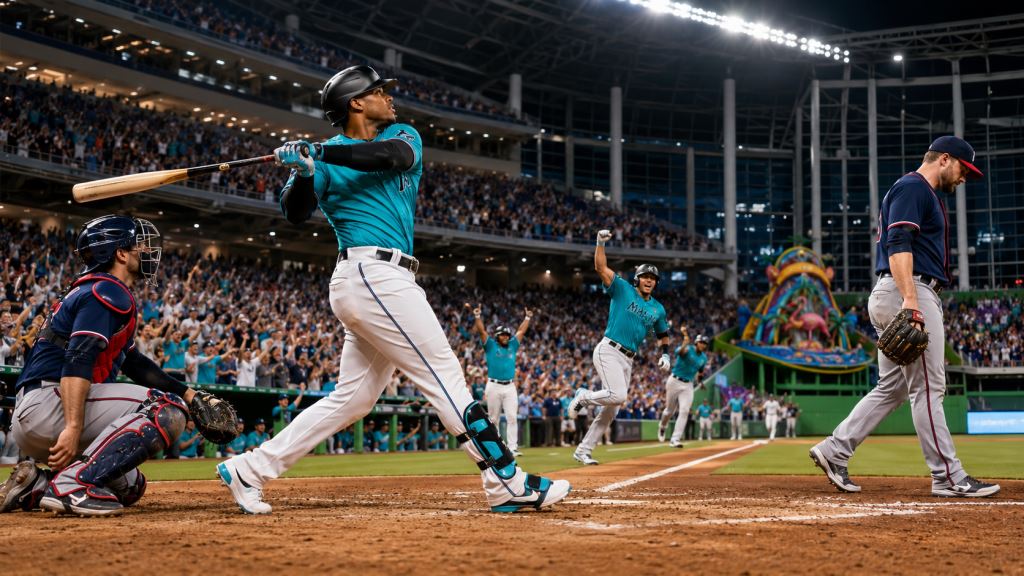 Miami Marlins razbili Atlanta Bravese 12:0 i rekordnom domaćom pobjedom obilježili MLB sezonu