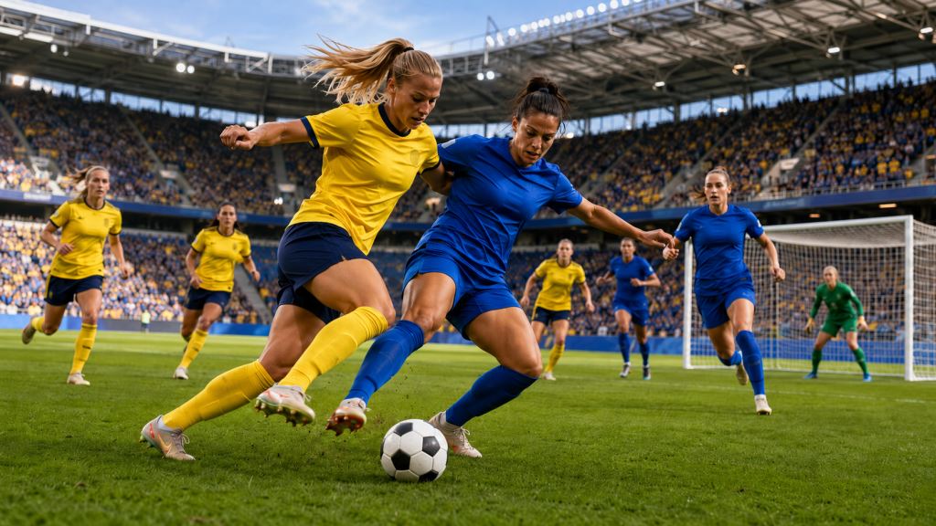 Szwecja kontra Włochy 2:2 w Göteborgu, dramatyczny remis kwalifikacji UEFA do MŚ kobiet 2027 i baraże
