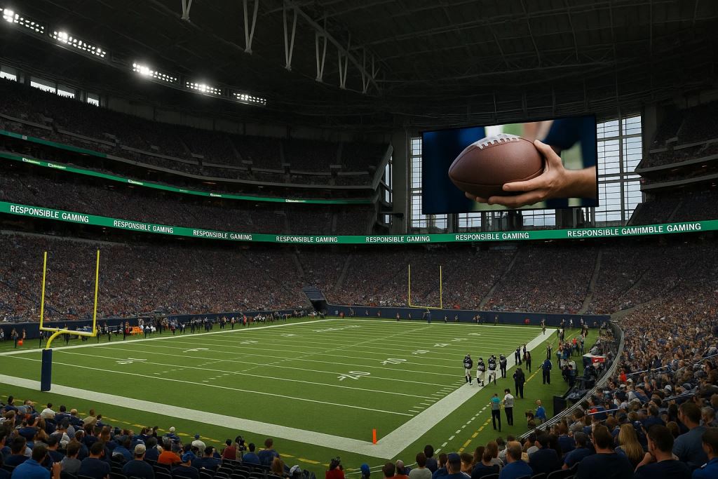 MGM Resorts und BetMGM verstärken die Botschaften über verantwortungsbewusstes GameSense-Spiel in NFL-Stadien in der neuen Saison 2025.