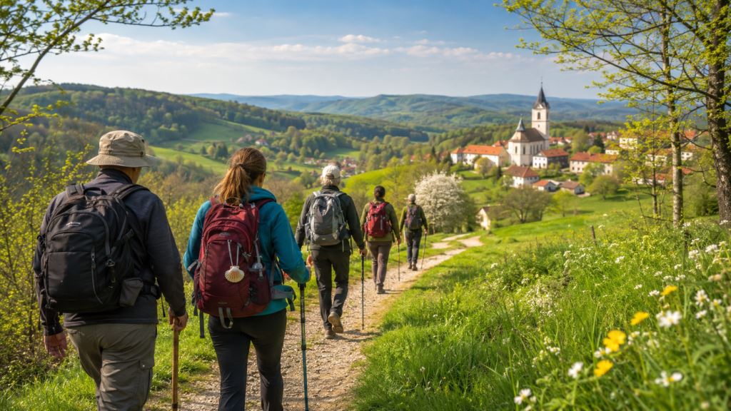 Camino Banovina en mayo lleva a los peregrinos por Sisak, Petrinja, Glina y Topusko