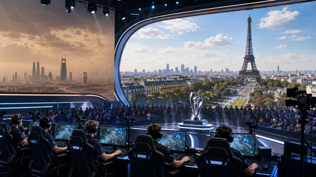 Esports World Cup 2026 pasa de Riad a París, gran torneo de esports cambia de sede por la crisis