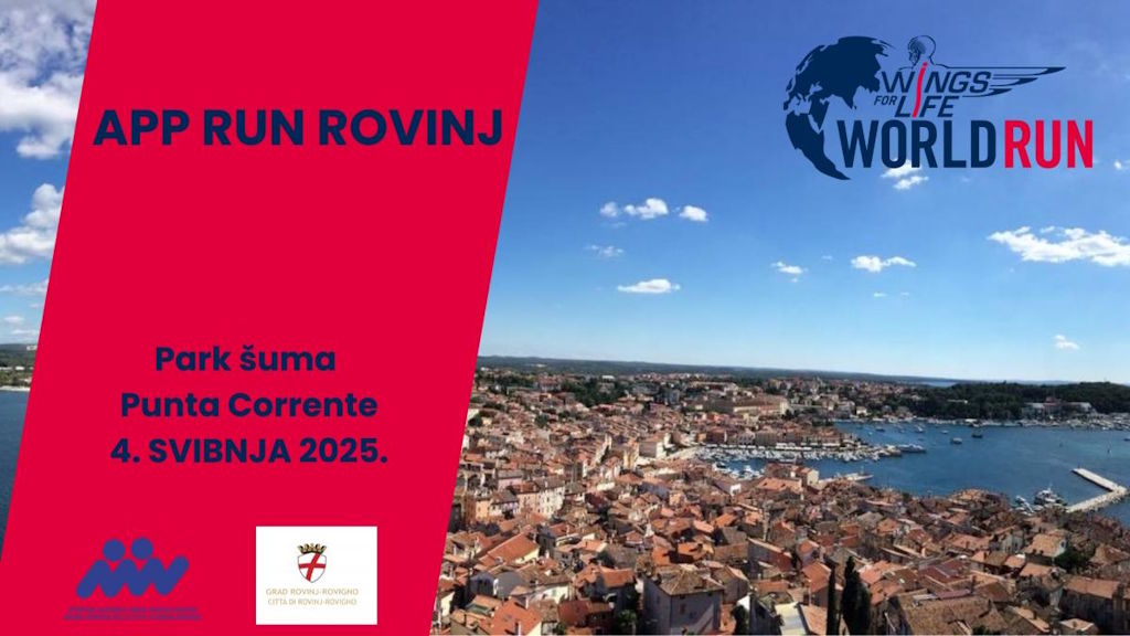 Wings for Life World Run 2025 in Rovinj: Charity App Run in Zlatni Rt Forest Park this Sunday