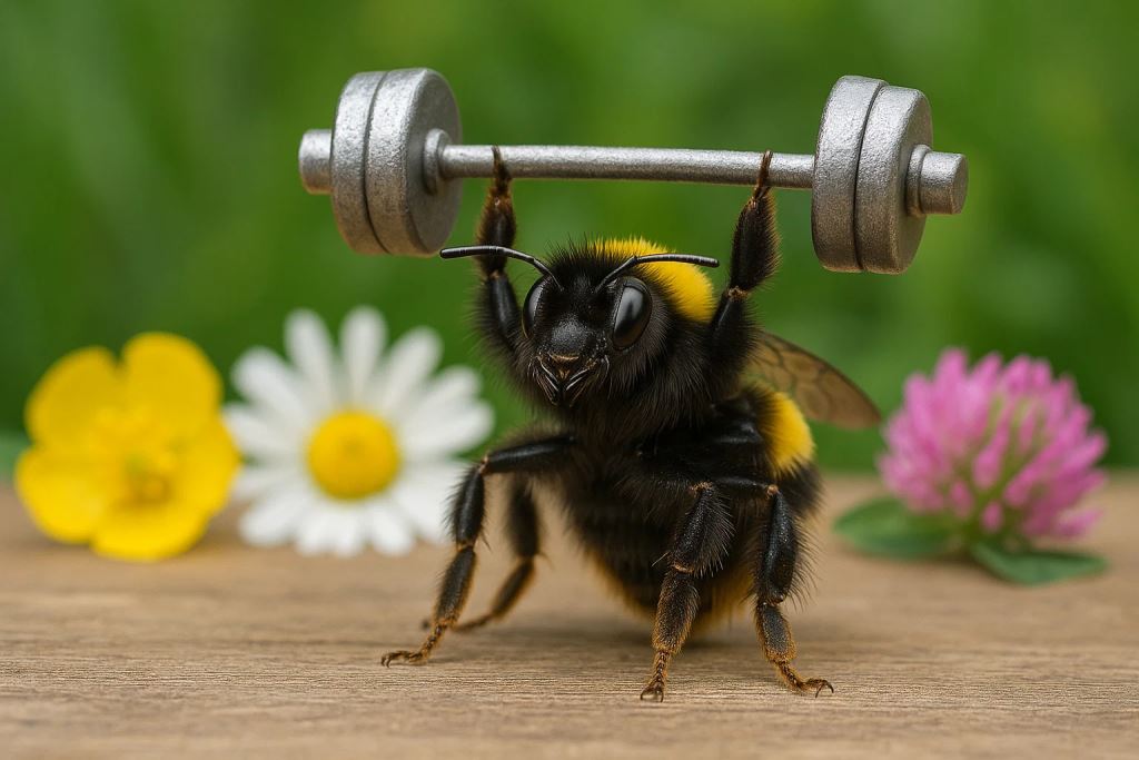 The Secret Life of Bumblebees: New research reveals how bees carefully choose a diet rich in proteins and fats