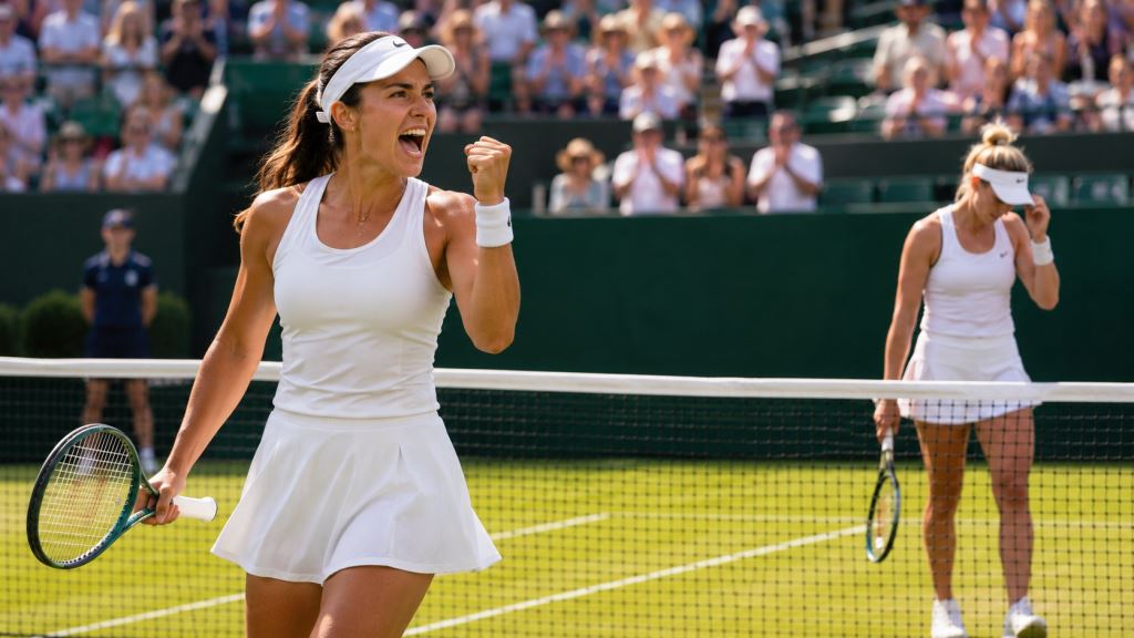 Elena-Gabriela Ruse wirft Elise Mertens beim WTA Libéma Open raus und erreicht das Rasen-Viertelfinale