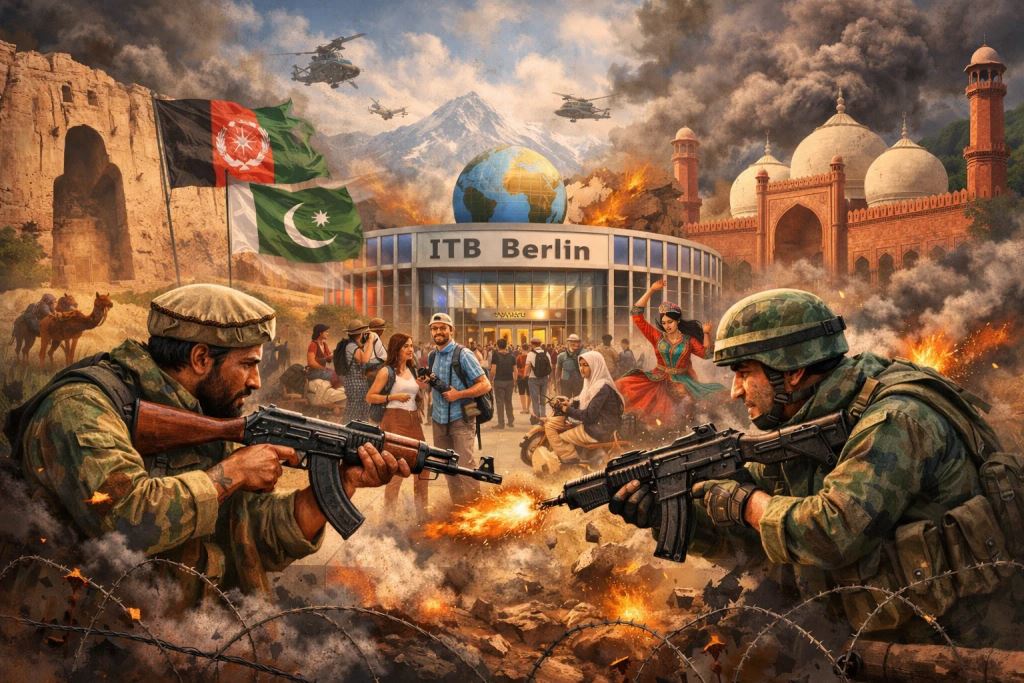 Afghanistan und Pakistan auf der ITB Berlin 2026 amid Grenzeskalation, die Tourismuspläne bedroht