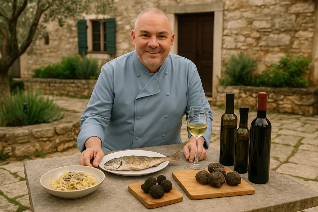 World culinary star Tim Raue in Istria: Shrimp on the buzara is one of the top ten dishes he has ever tasted