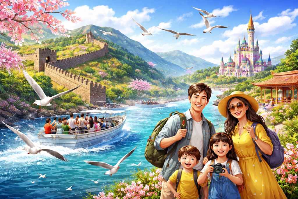 Qingming Festival and spring holidays drive strong tourism growth in China, from cities to coastal excursion spots