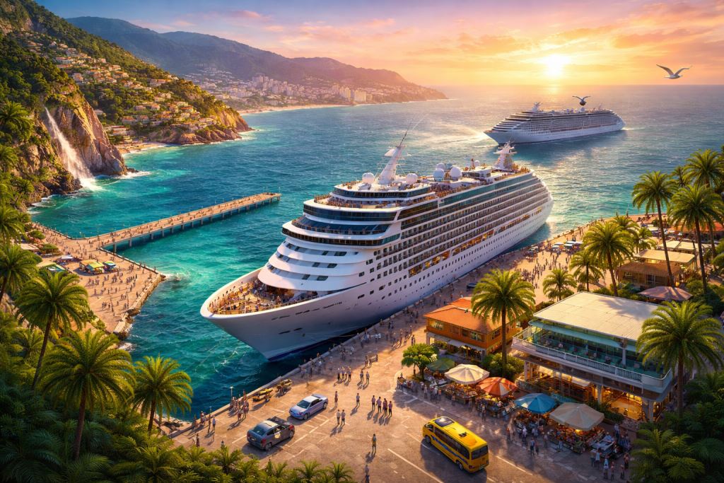 Acapulco nakon krize gradi povratak: nova 24-godišnja koncesija za kruzersku luku mijenja turističku sliku grada