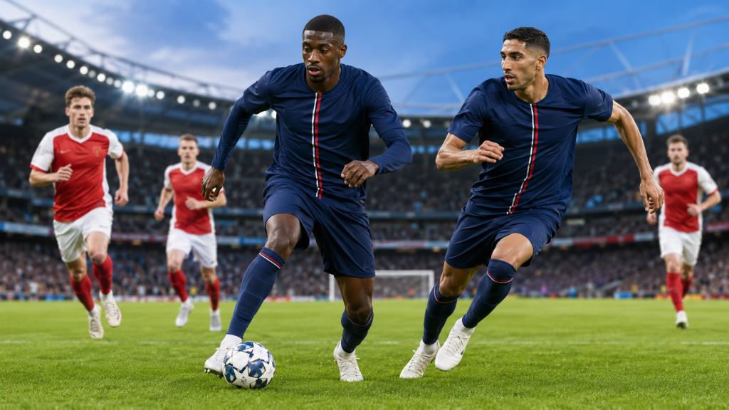 Dembélé Und Hakimi Zurück Im PSG-Training Vor Dem Champions-League-Finale Gegen Arsenal In Budapest
