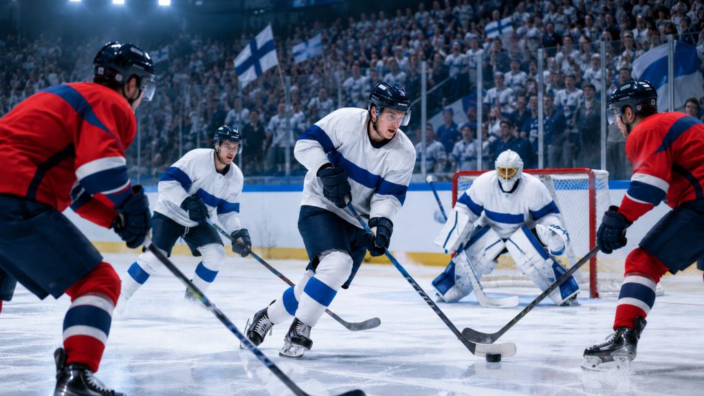 Finland beat Great Britain 4-0 at Ice Hockey World Championship with strong defence and Korpisalo shutout