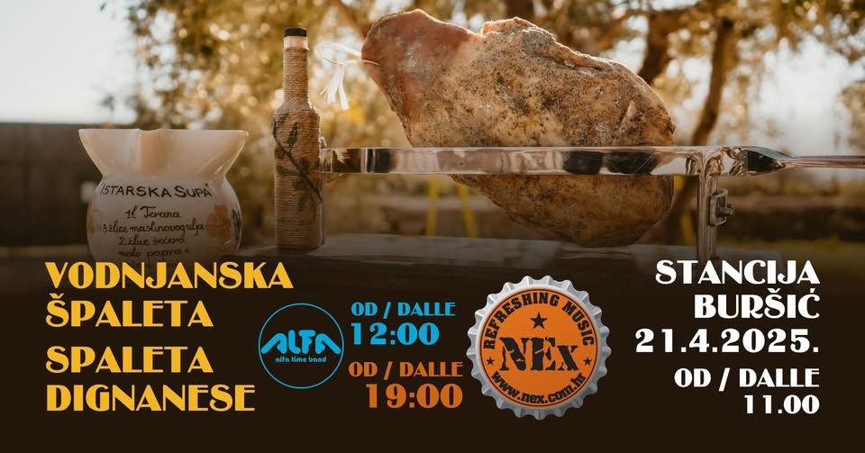 Vodnjanska špaleta 2025: istarska tradicija, domaći okusi i uskrsna veselja u Vodnjanu