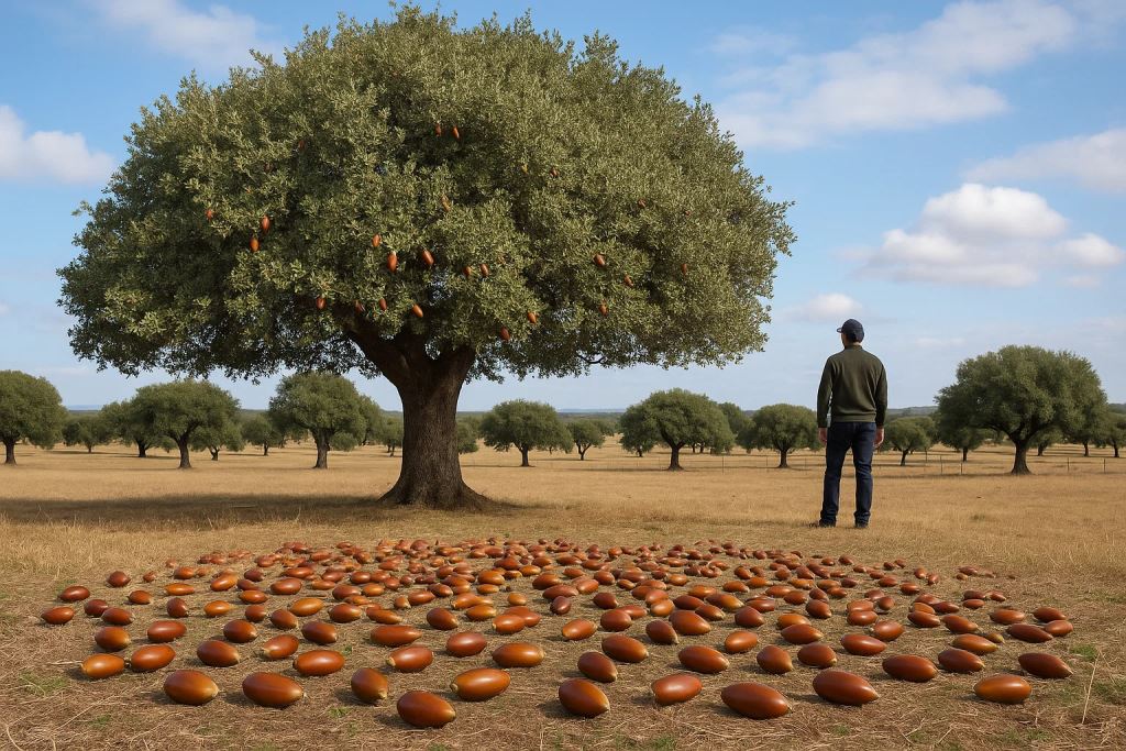 Holm oak acorn: from forgotten animal feed to a functional Mediterranean foodstuff rich in nutrients