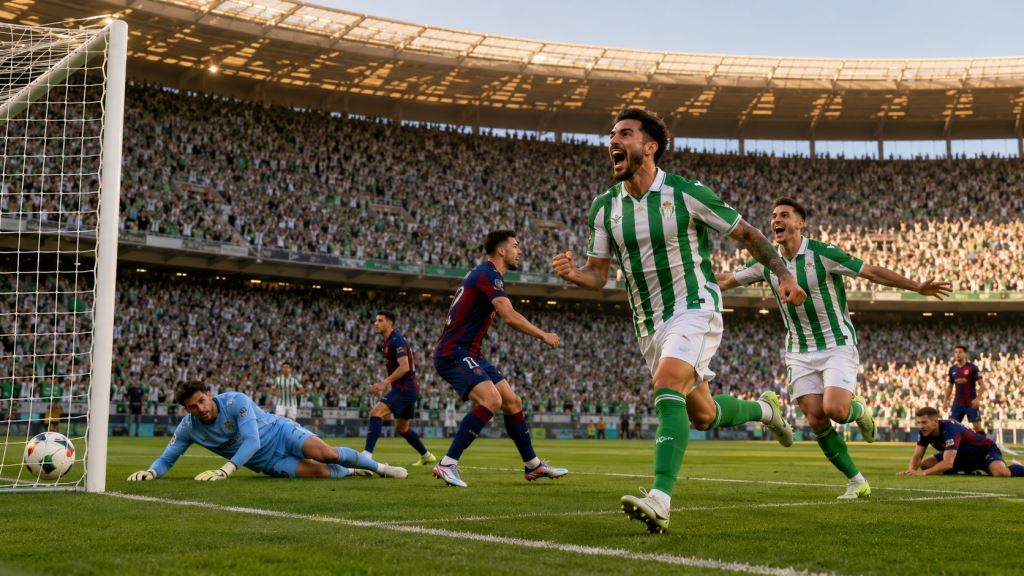 Real Betis victory over Levante at La Cartuja confirms fifth place and strong finish to LaLiga season