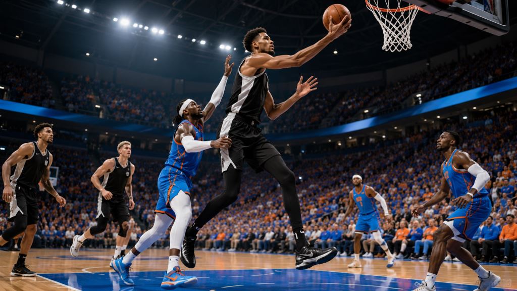 Spurs schocken Thunder im Finale der Western Conference mit Auswärtssieg zum Auftakt der NBA-Serie