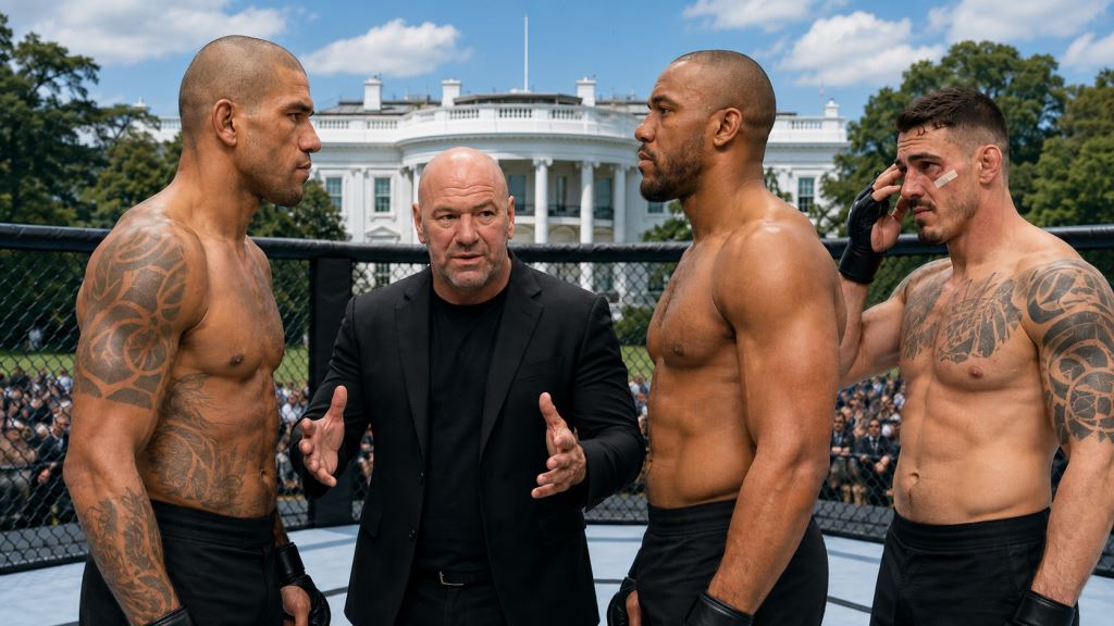 Dana White révèle le plan UFC à la Maison-Blanche: Aspinall contre Pereira avant sa blessure à l’œil