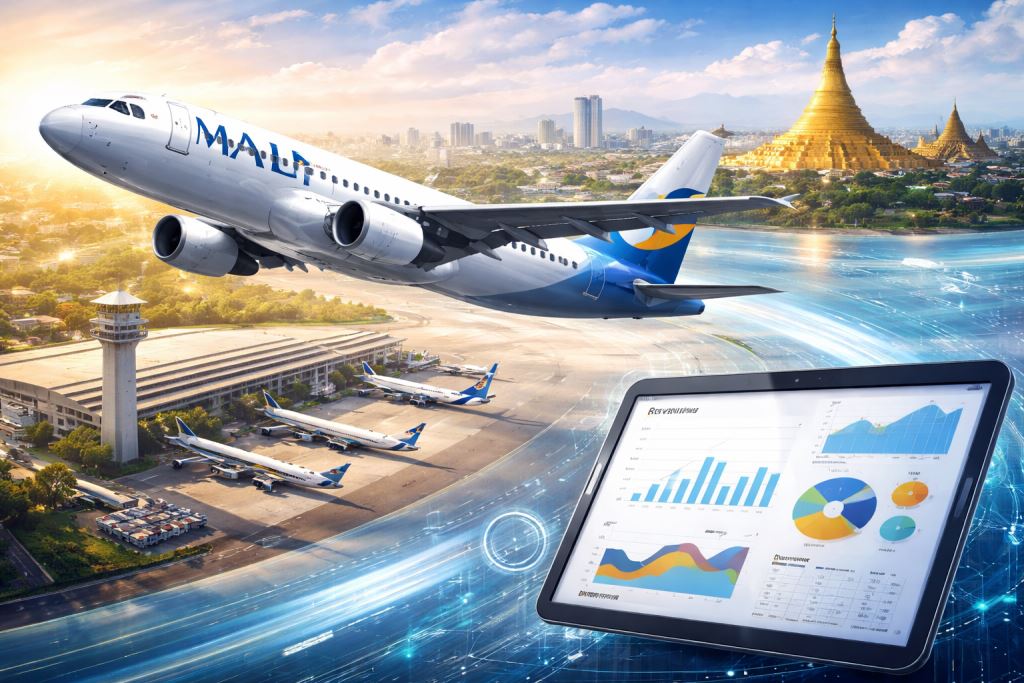 Myanmar Airways International adopte Aviator pour une tarification et des prévisions plus précises et des revenus renforcés sur les lignes