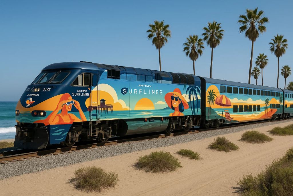 Célébration du 70e anniversaire de Disneyland : le train spécial Amtrak Pacific Surfliner offre des voyages magiques et des réductions