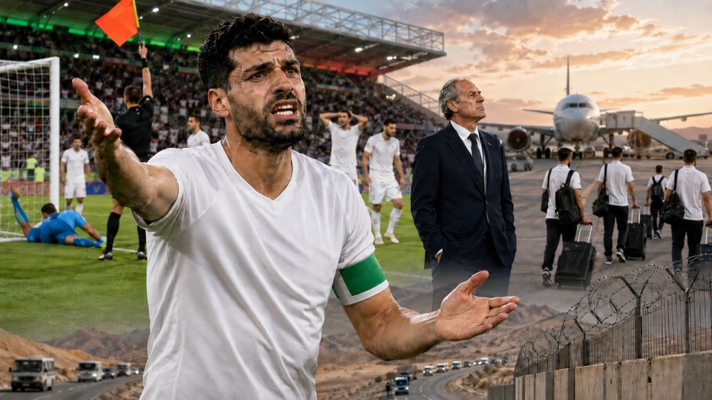 AI ilustracija: Taremi prozvao FIFA-u nakon remija Irana i optužbi za vize, putovanja i kaos baze u Tijuani na SP-u 2026