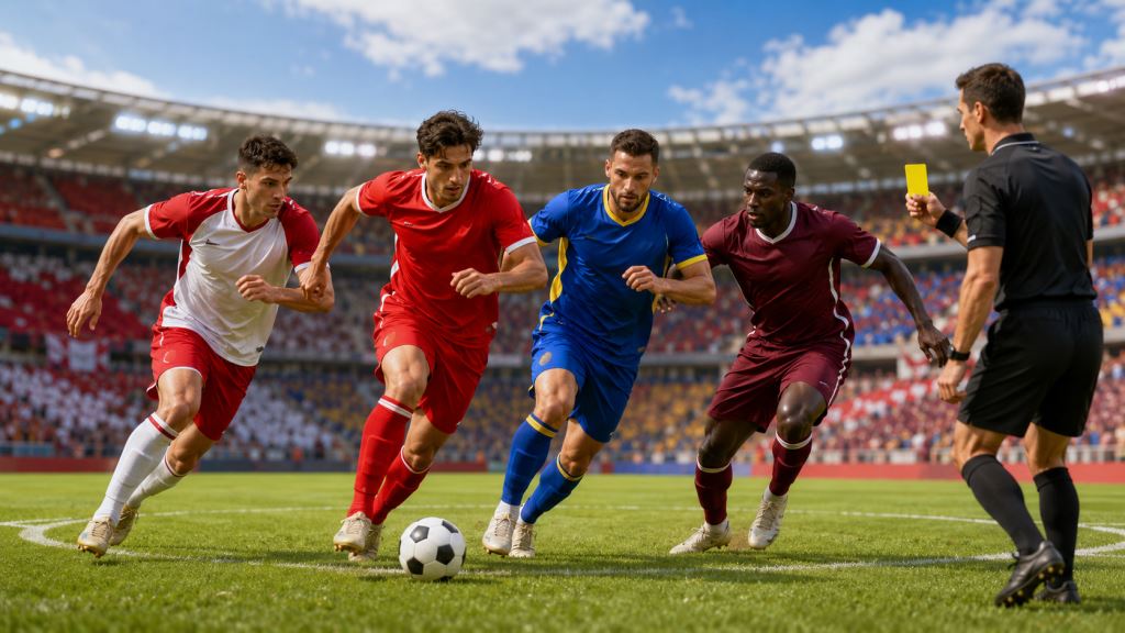 illustration IA: La Suisse en tête du groupe B du Mondial 2026, le fair-play après deux nuls identiques du début du tournoi