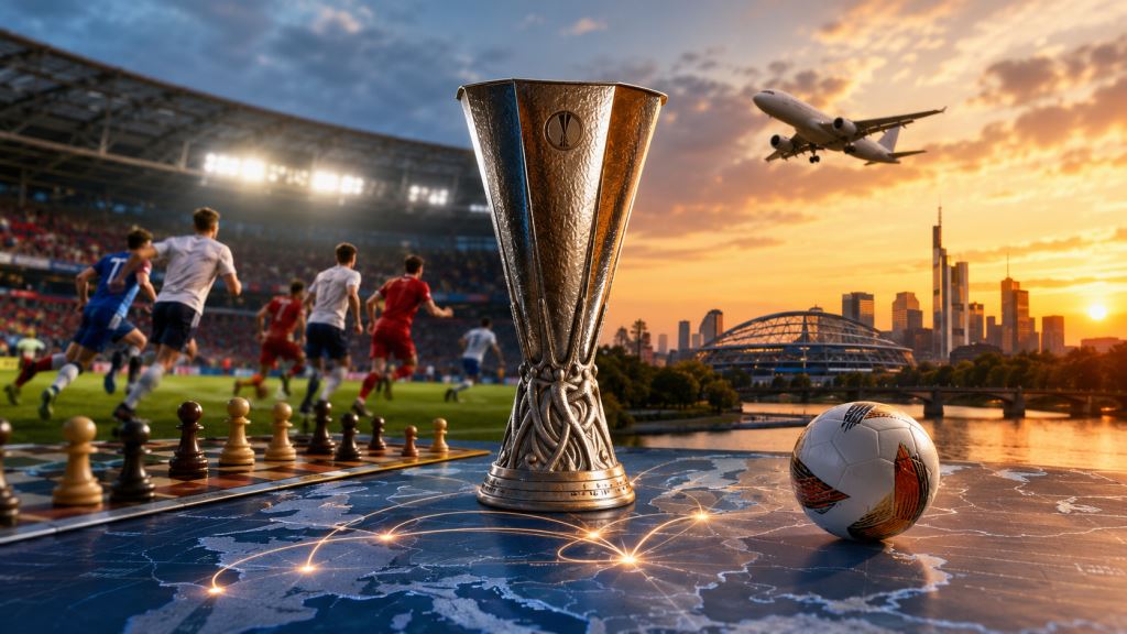 KI-Illustration: Europa-League-Qualifikation 2026/27 startet mit Auslosung und dem Weg zur Ligaphase