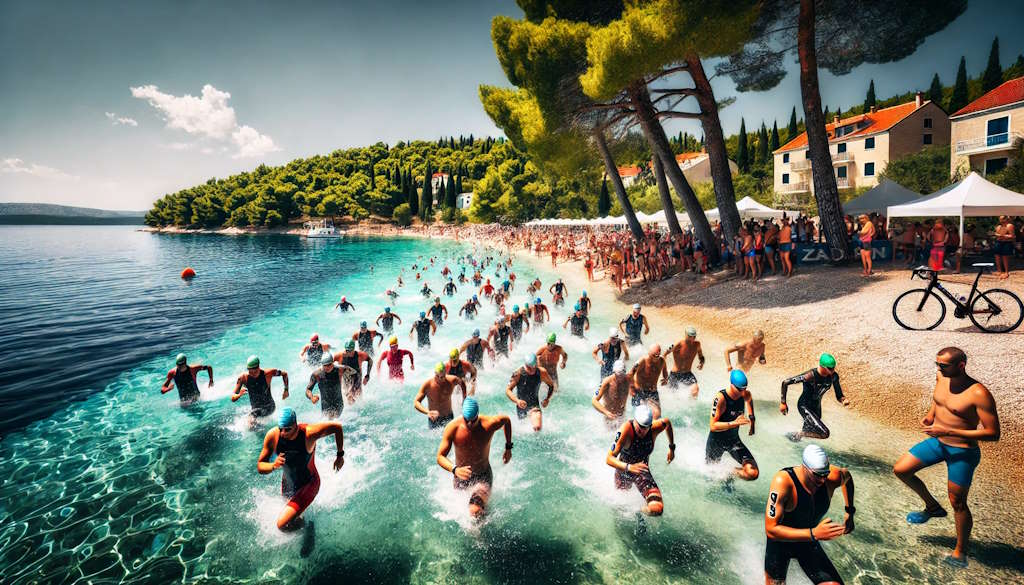 El Zadarhalf Triathlon 2025 en Zaton Holiday Resort reunirá a atletas de toda Europa en el triatlón más exigente de Croacia