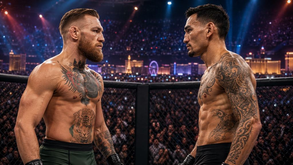 Conor McGregor vs Max Holloway at UFC 329, major rematch and first McGregor fight in nearly five years
