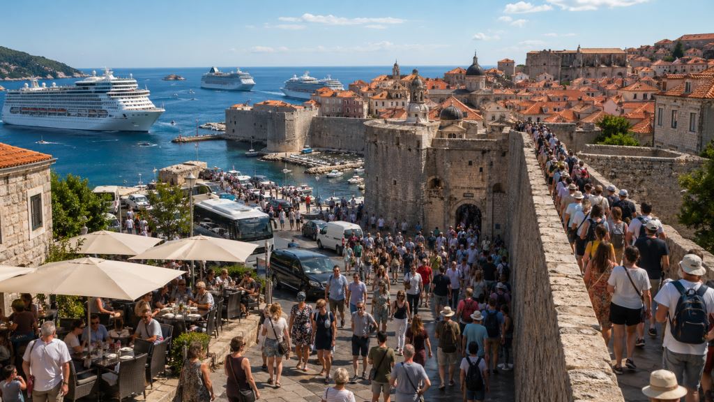 Dubrovnik na dan kruzera: kako raspored brodova mijenja gužve, cijene i plan obilaska povijesnog grada