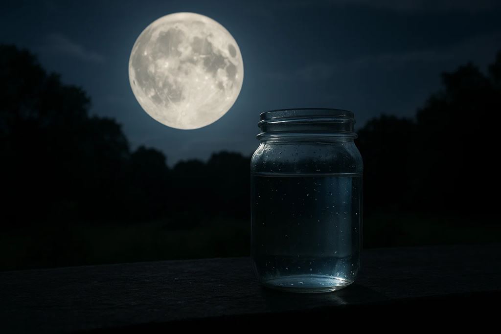 How to make moon water: a safe step-by-step guide, phases of the Moon, application and most common mistakes
