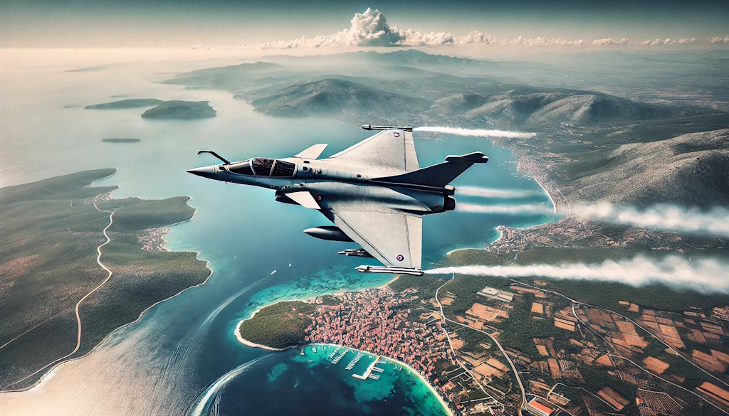 Regular flight activities of Rafale planes over Croatia: pilot training of the Croatian Air Force and possible breaking of the sound barrier